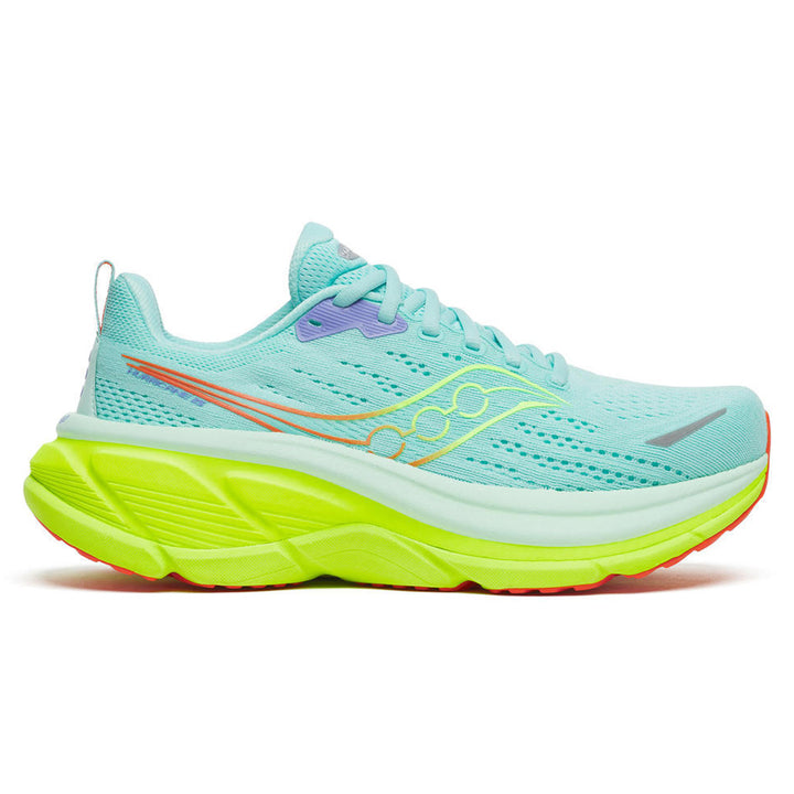 Saucony Hurricane 25 Womens | Aqua/citron