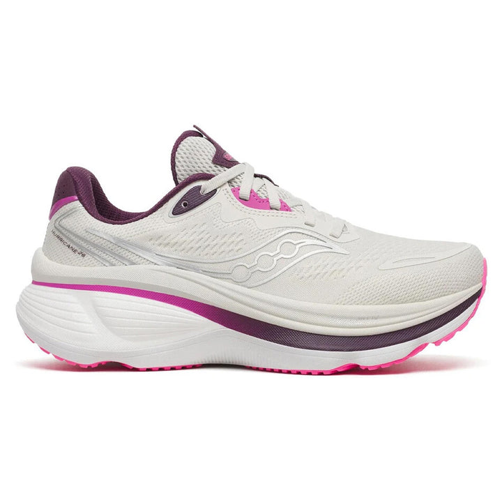 Saucony Hurricane 26 Womens | Quartz/eggplant