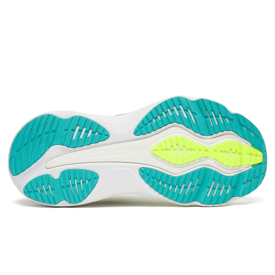 Saucony Hurricane 26 Mens | White/citron
