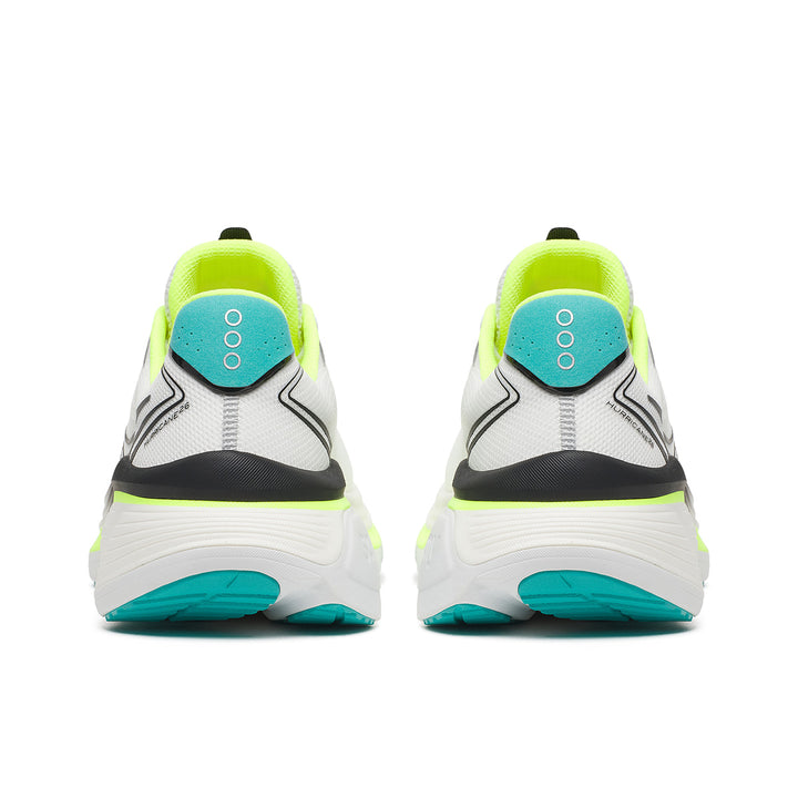 Saucony Hurricane 26 Mens | White/citron