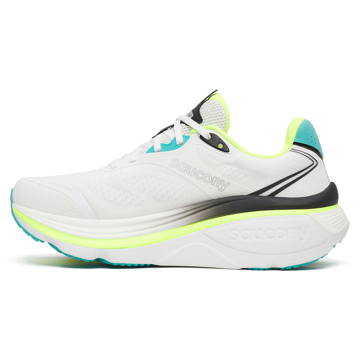 Saucony Hurricane 26 Mens | White/citron