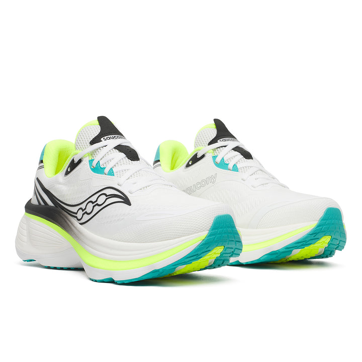 Saucony Hurricane 26 Mens | White/citron