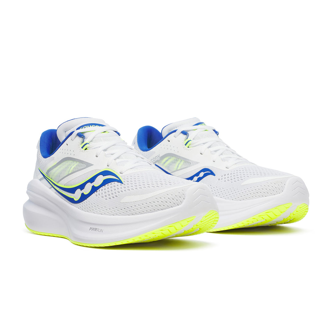 Saucony Omni 22 Mens | White/lapis