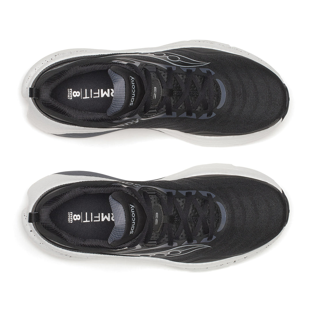 Saucony Omni ST 23 Mens | Black/silver