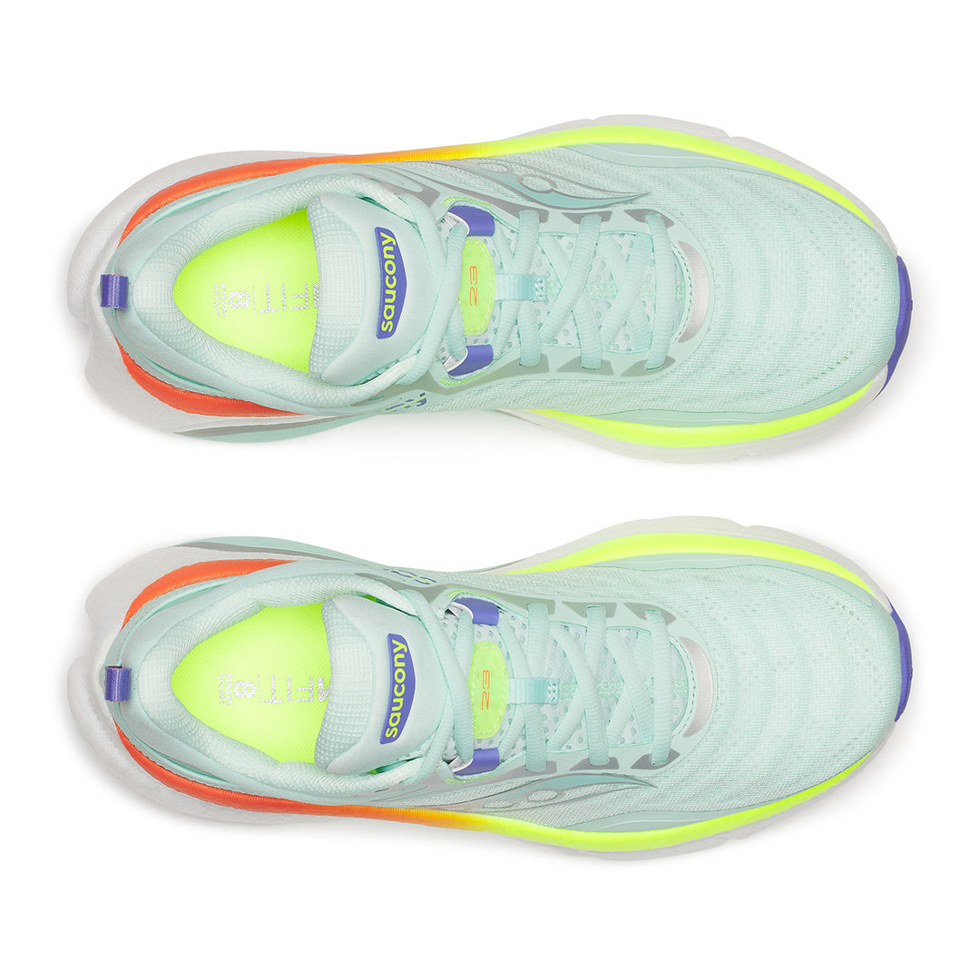 Saucony Omni ST 23 Womens | Aqua/citron