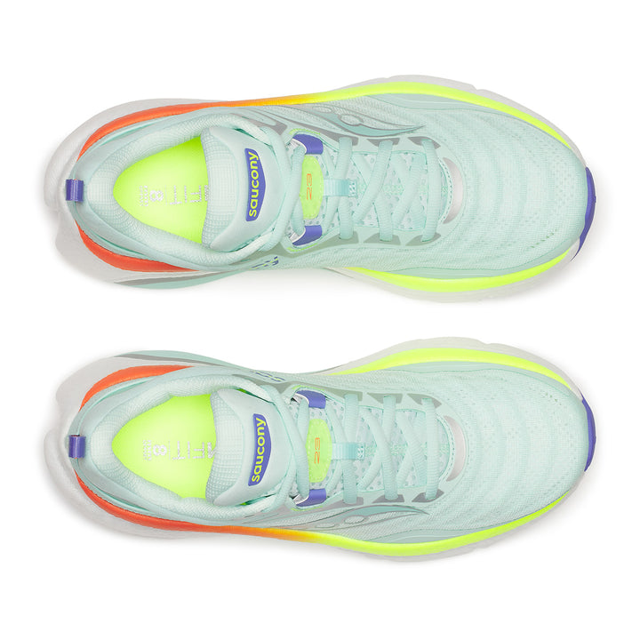 Saucony Omni ST 23 Womens | Aqua/citron