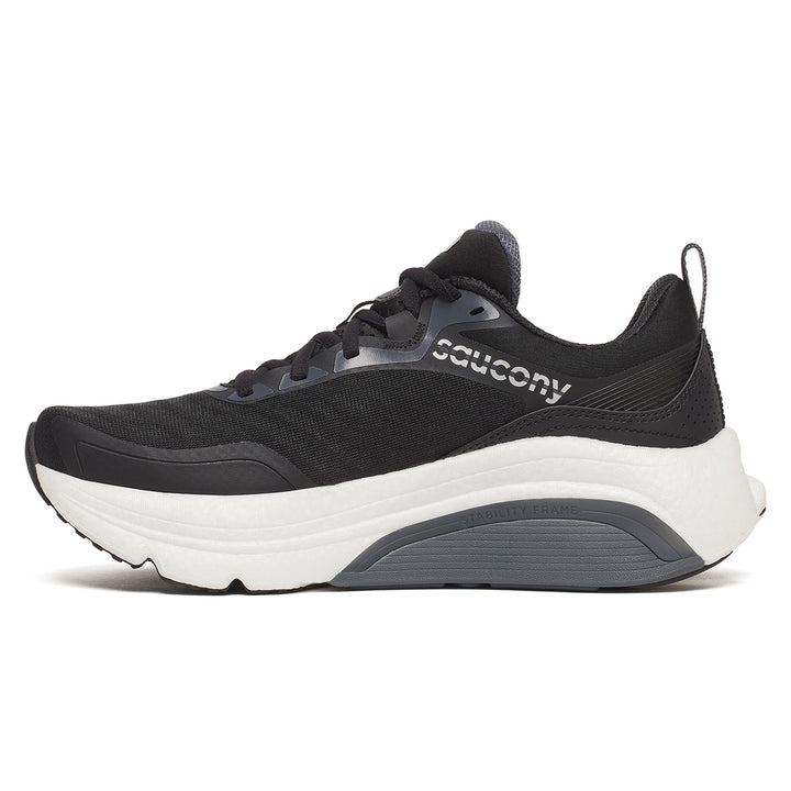 Saucony Omni ST 23 Womens | Black/silver