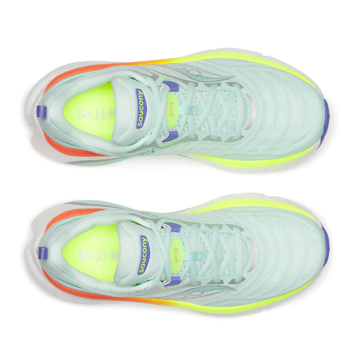 Saucony Omni ST 23 Womens | Ivory/eggplant