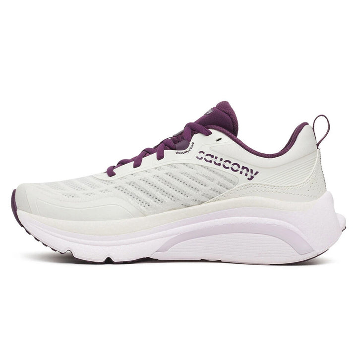Saucony Omni ST 23 Womens | Ivory/eggplant