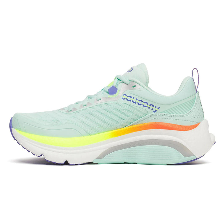 Saucony Omni ST 23 Womens | Ivory/eggplant