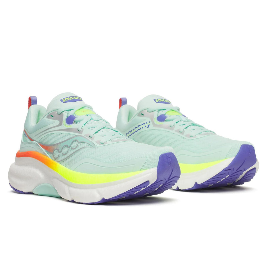 Saucony Omni ST 23 Womens | Ivory/eggplant
