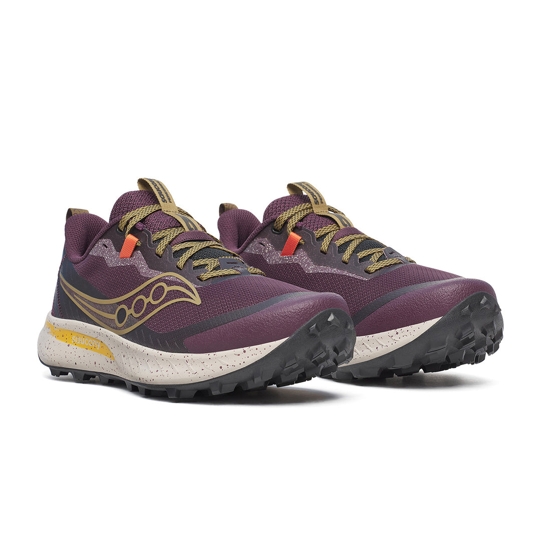 Saucony Peregrine 15 Mens | Wine/kodiak