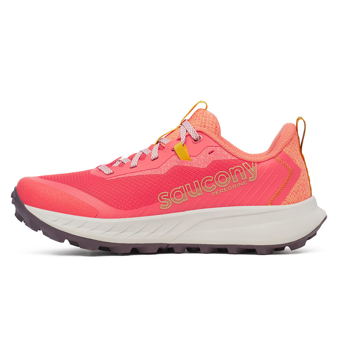Saucony Peregrine 15 Womens | Coral/salmon