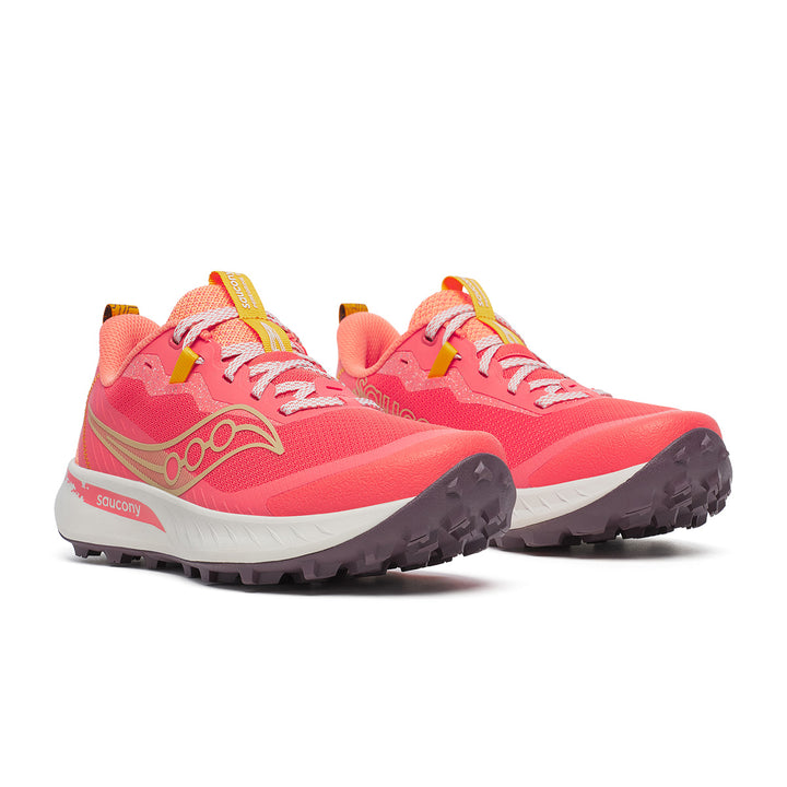 Saucony Peregrine 15 Womens | Coral/salmon
