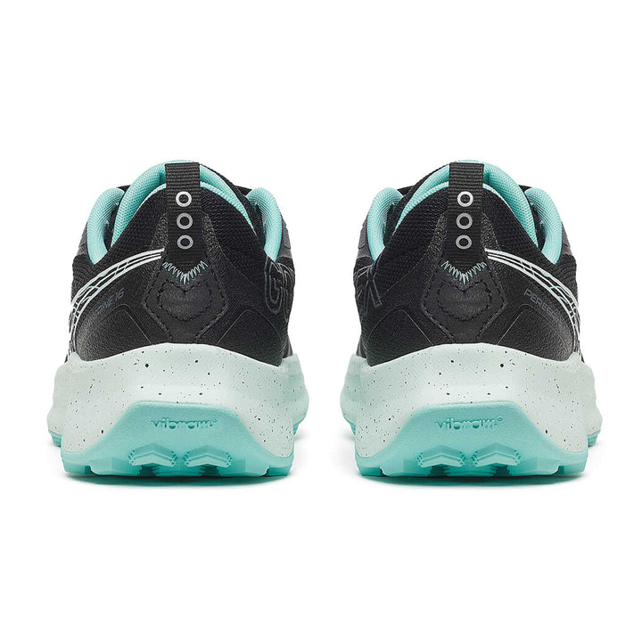Saucony Peregrine 16 GTX Womens | Black/aqua