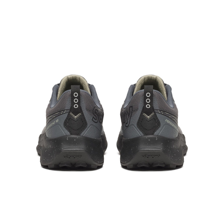 Saucony Peregrine 16 Mens | Carbon/black