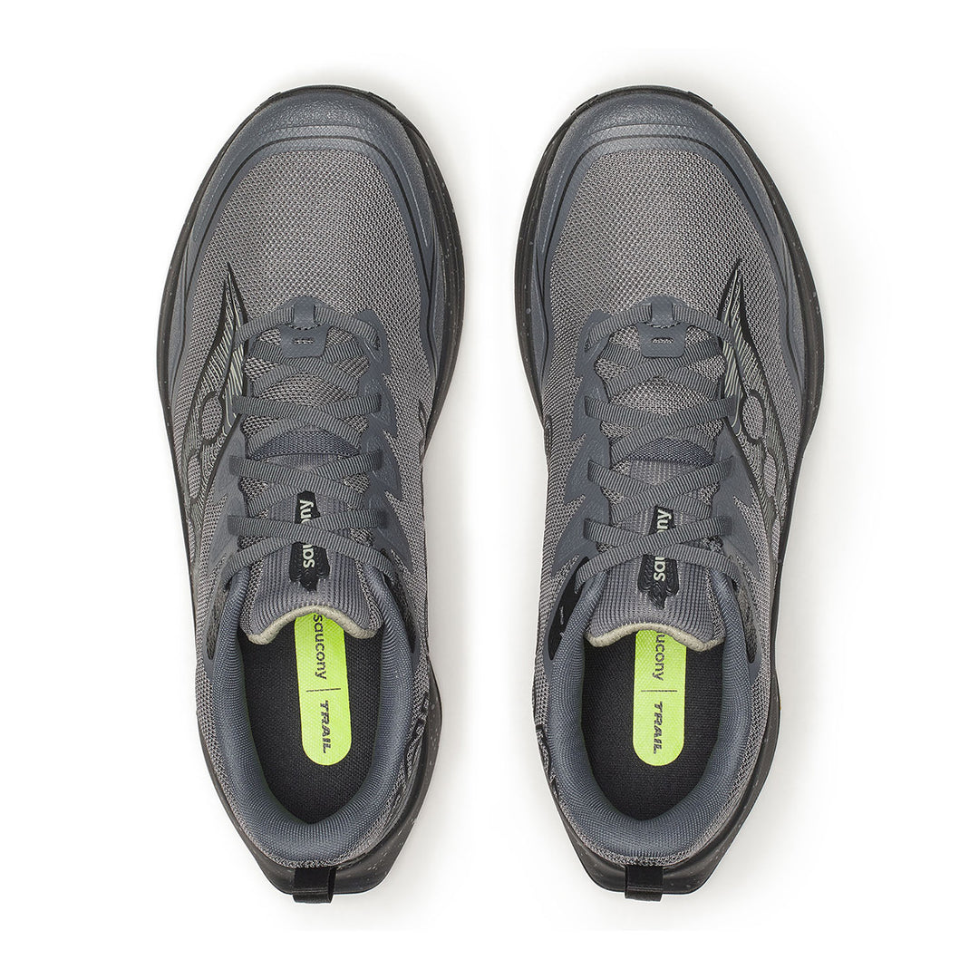 Saucony Peregrine 16 Mens | Carbon/black