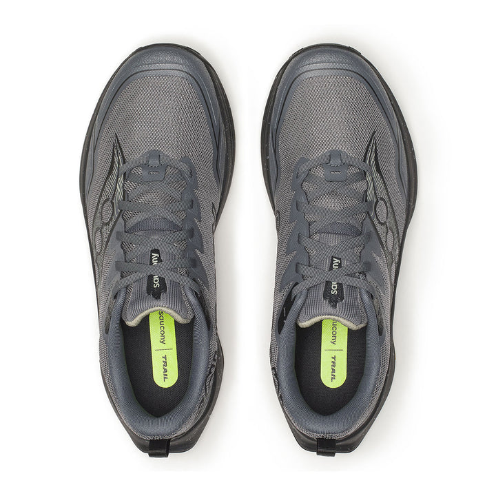 Saucony Peregrine 16 Mens | Carbon/black