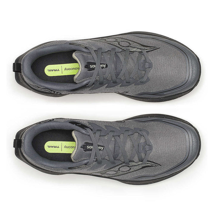 Saucony Peregrine 16 Mens | Carbon/black