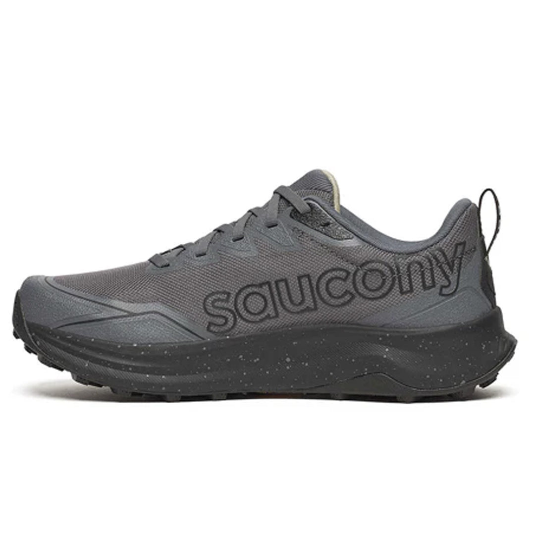 Saucony Peregrine 16 Mens | Carbon/black