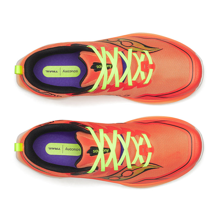 Saucony Peregrine 16 Mens | Fire/Black