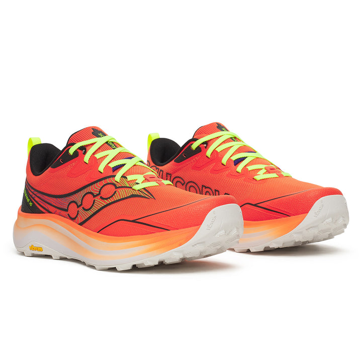 Saucony Peregrine 16 Mens | Fire/Black