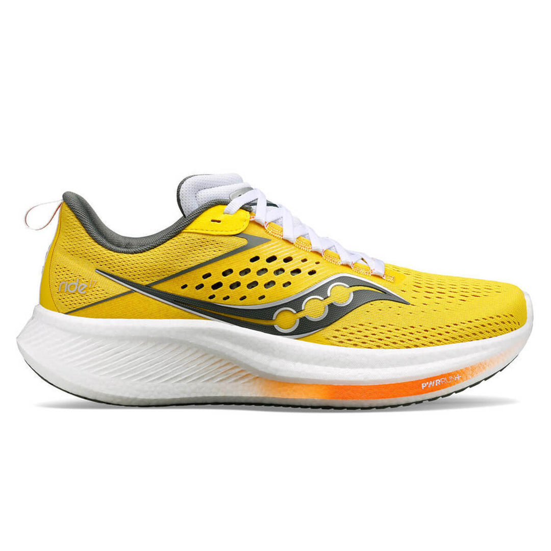 Saucony running shoes yellow Clearance