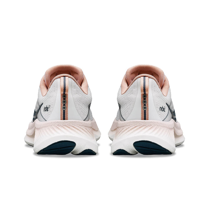 Saucony Ride 17 Womens | White/lotus