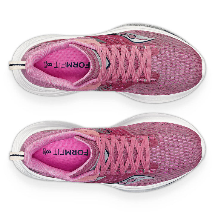 Saucony Ride 17 Womens | Orchid/silver