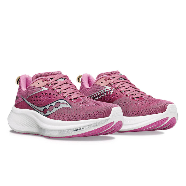 Saucony Ride 17 Womens | Orchid/silver