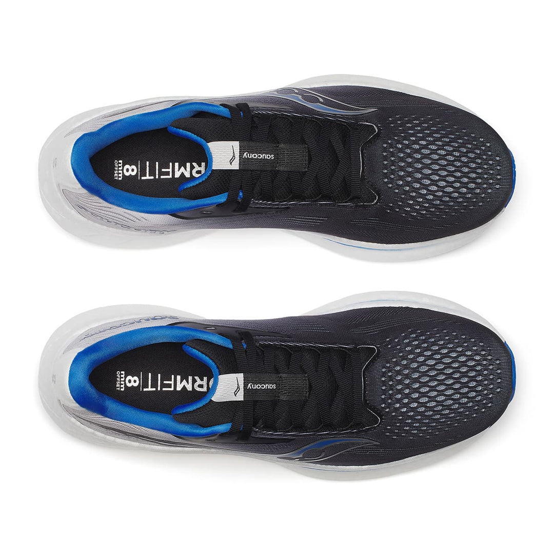 Saucony Ride 18 Mens | Black/skydiver