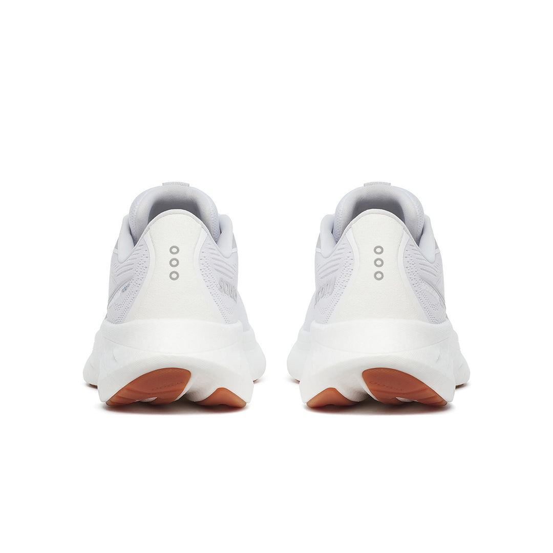 Saucony Ride 18 Womens | White/gum
