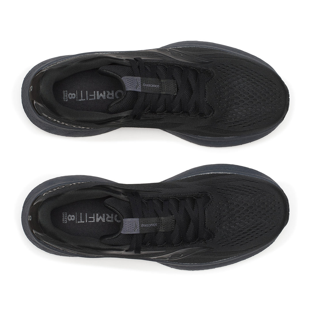 Saucony Ride 18 Mens | Black/shadow