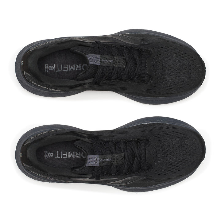 Saucony Ride 18 Mens | Black/shadow