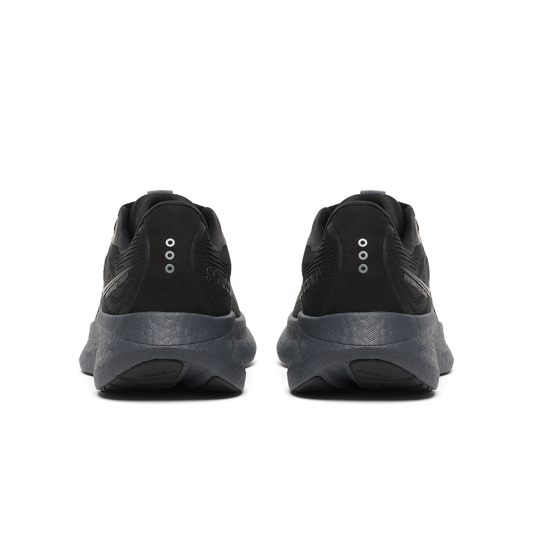 Saucony Ride 18 Mens | Black/shadow