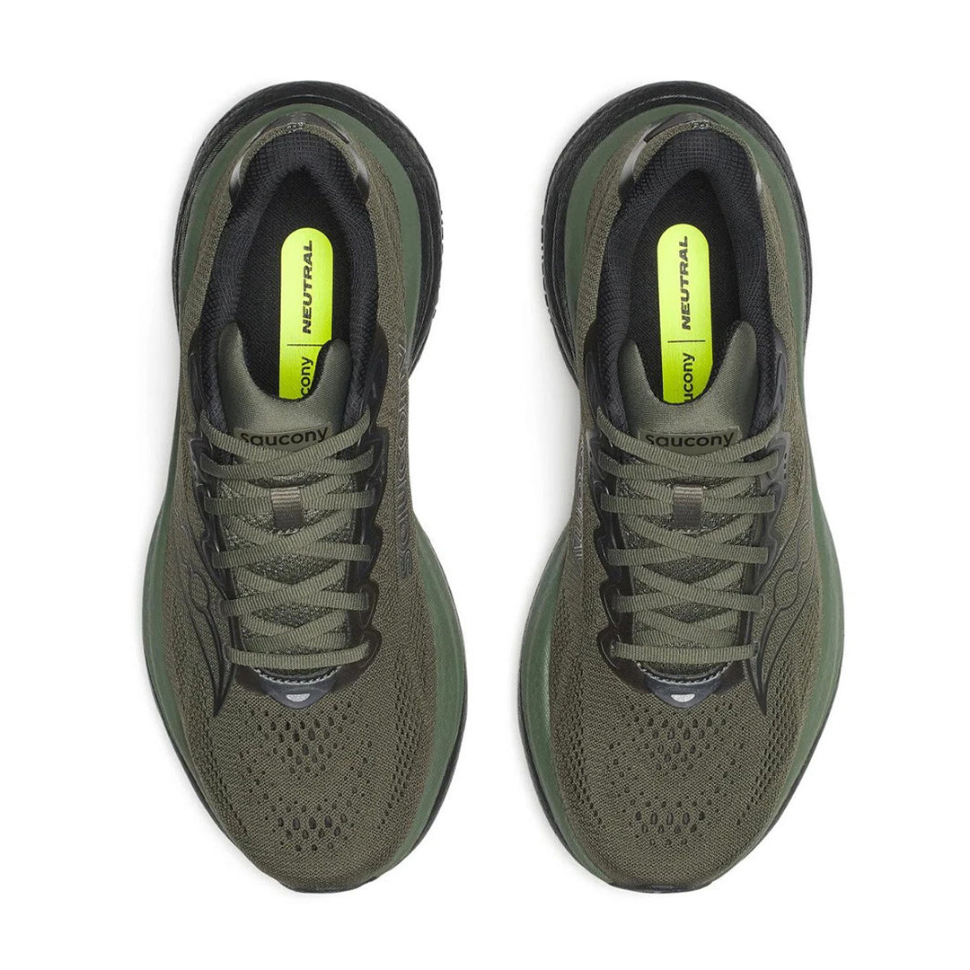 Saucony Ride 19 Mens | Fatigue/black