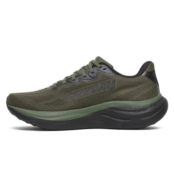 Saucony Ride 19 Mens | Fatigue/black