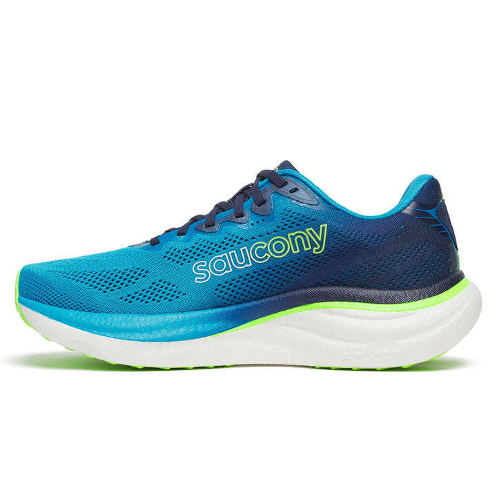 Saucony Ride 19 Mens | Cobalt/slime