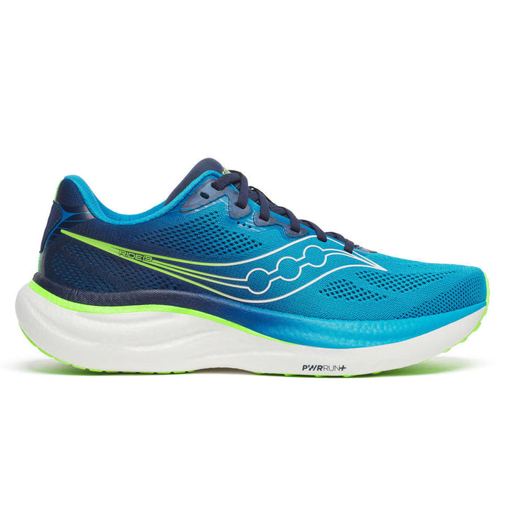 Saucony Ride 19 Mens | Cobalt/slime
