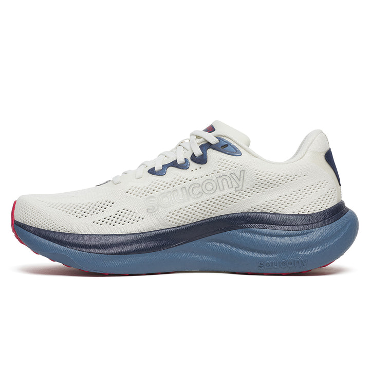 Saucony Ride 19 Mens | Ivory/storm