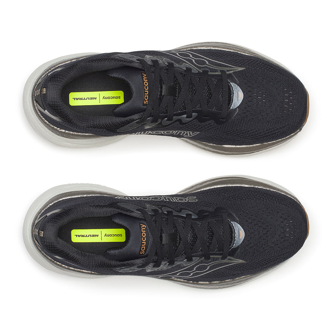 Saucony Ride 19 Mens | Black/pewter