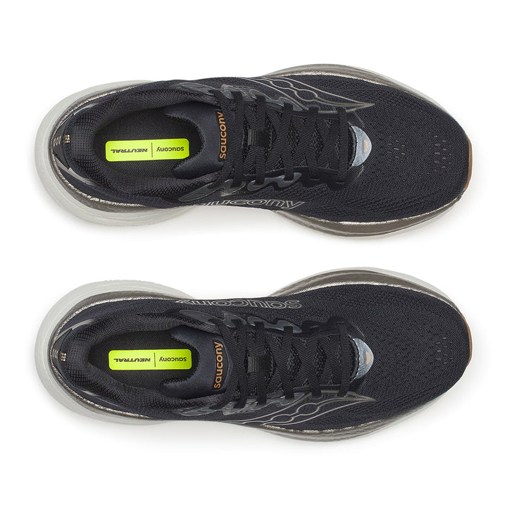 Saucony Ride 19 Mens | Black/pewter