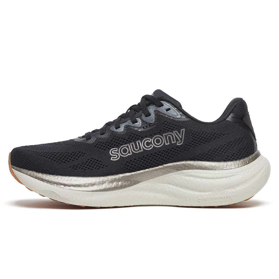 Saucony Ride 19 Mens | Black/pewter