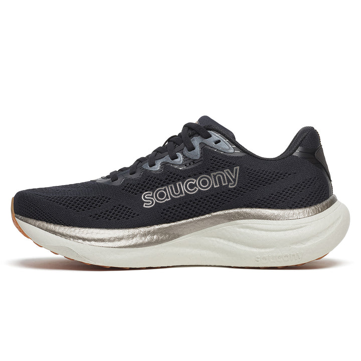 Saucony Ride 19 Mens | Black/pewter