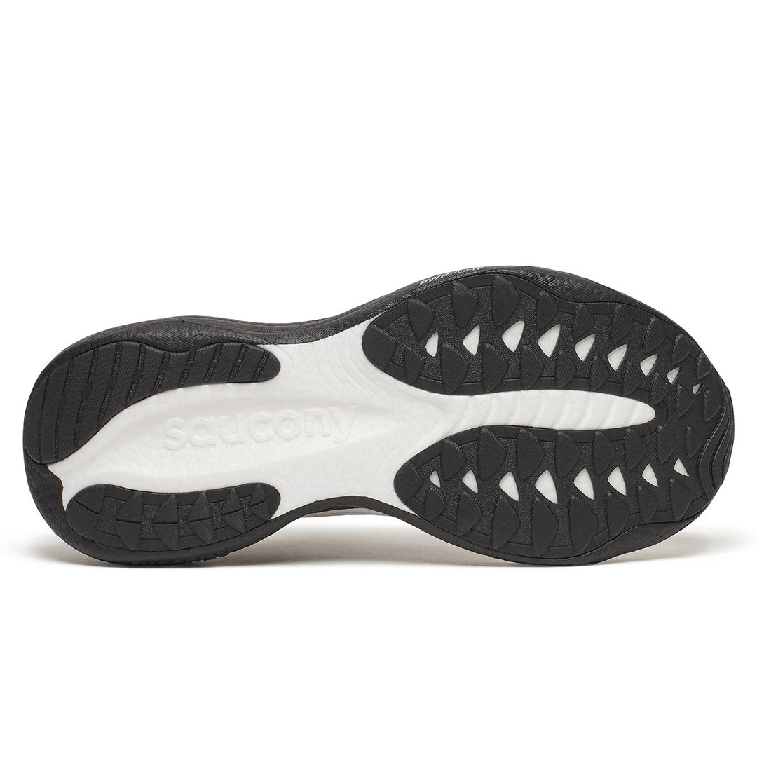 Saucony Ride 19 Mens | White/black