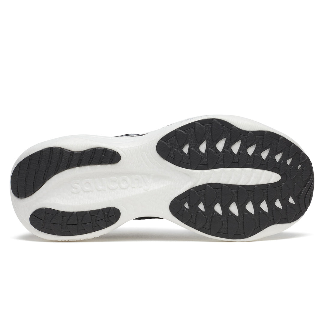 SAUCONY RIDE 19 MENS | BLACK/SILVER
