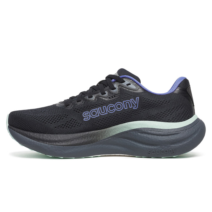 SAUCONY RIDE 19 WOMENS | BLACK/CALM