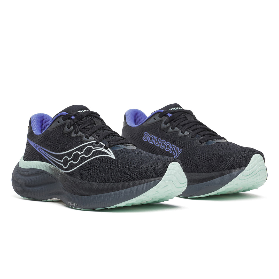 SAUCONY RIDE 19 WOMENS | BLACK/CALM