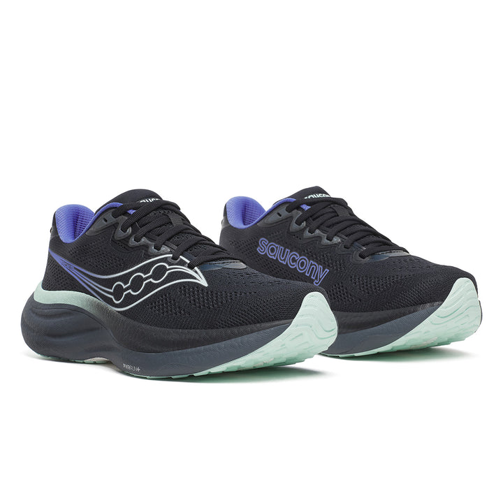 SAUCONY RIDE 19 WOMENS | BLACK/CALM