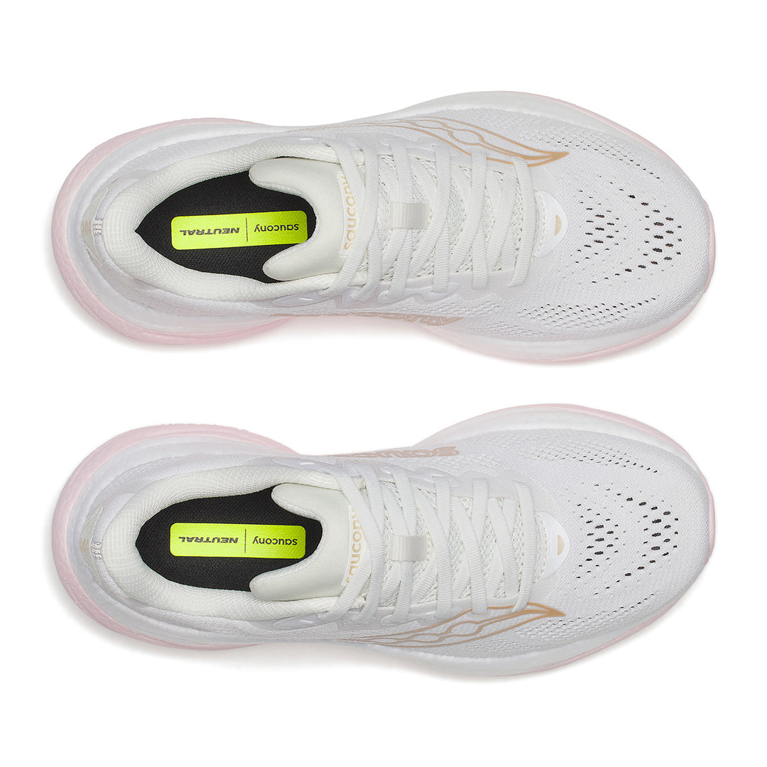 SAUCONY RIDE 19 WOMENS | WHITE/SILK